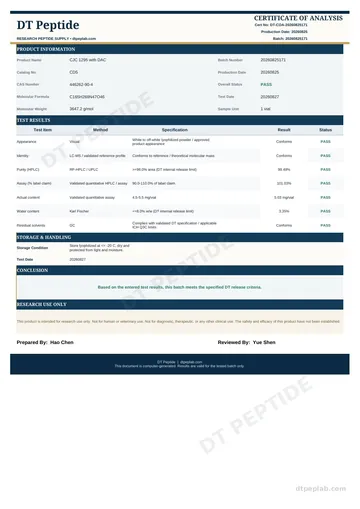 CD5 COA